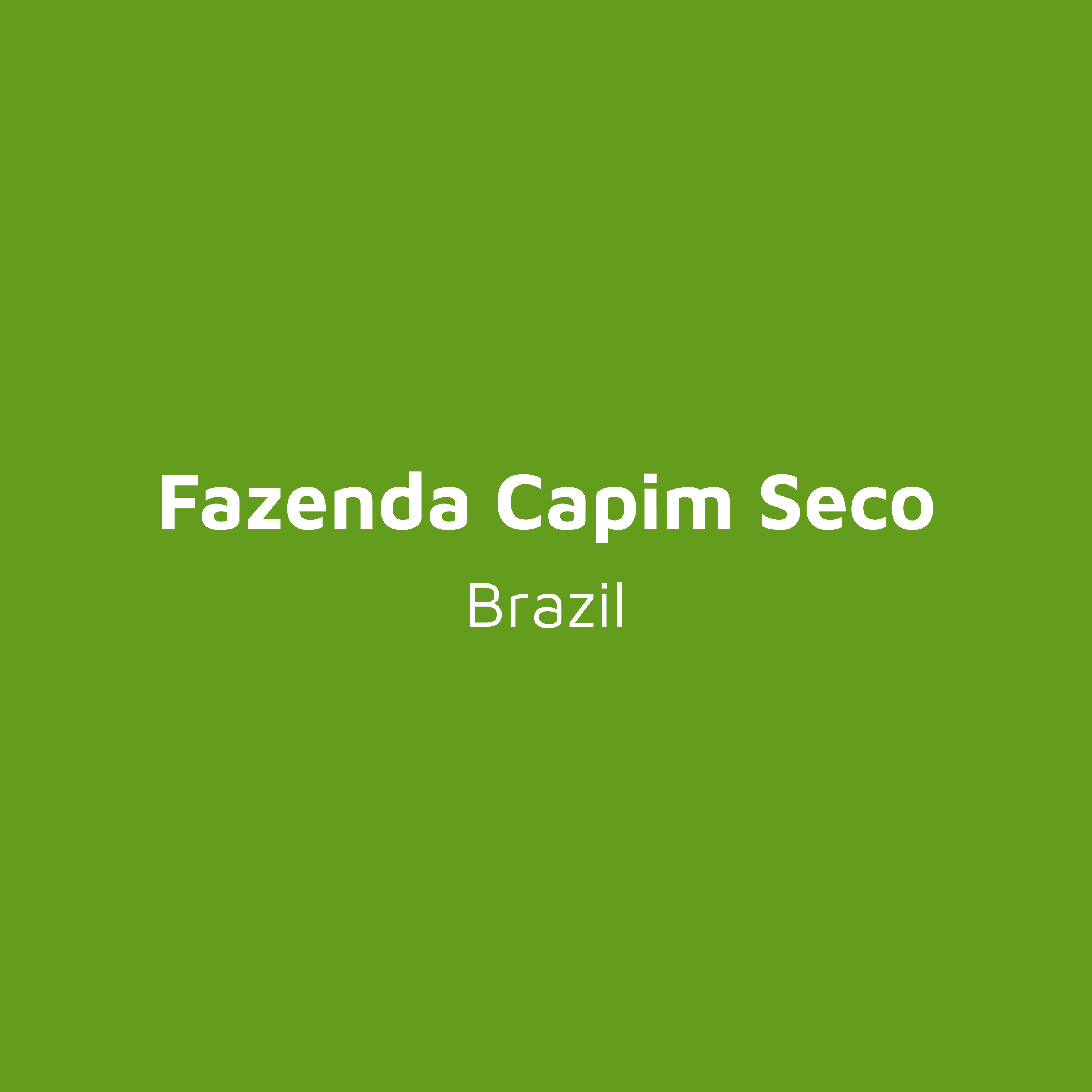 Fazenda Capim Seco Coffee 