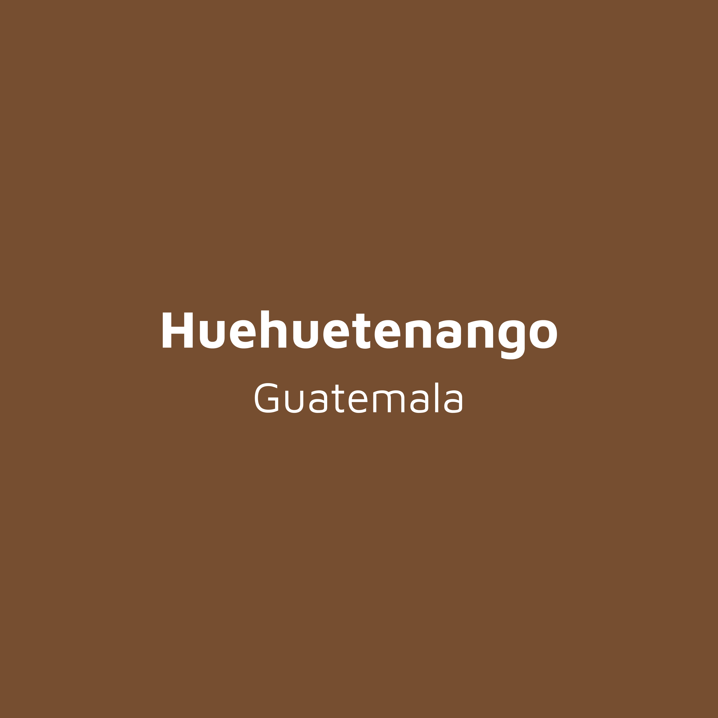 Huehuetenango Coffee