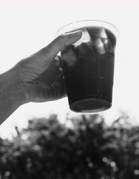 Drinks offered at White Noise Caffee