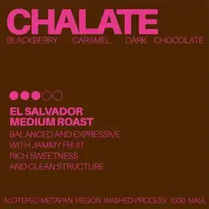 White Noise Coffee - Chalate El Salvador