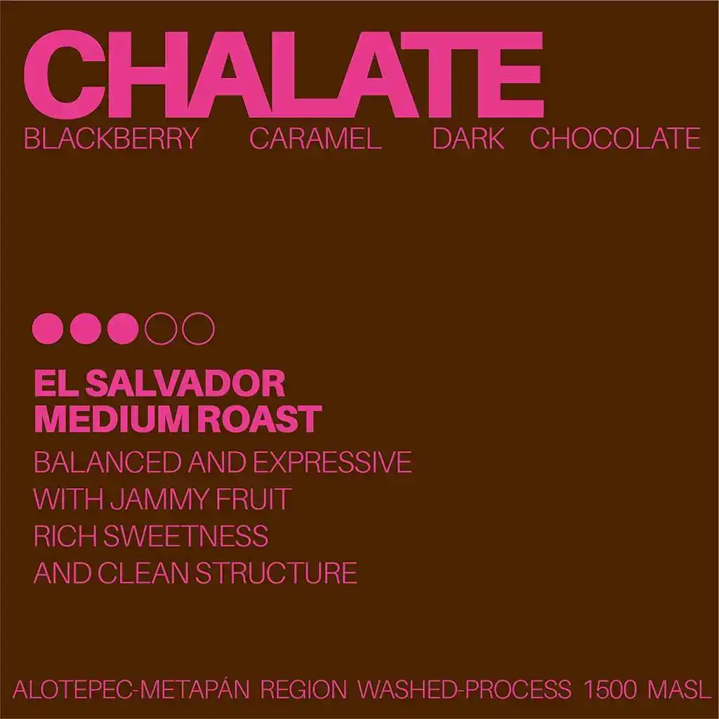White Noise Coffee - Chalate El Salvador