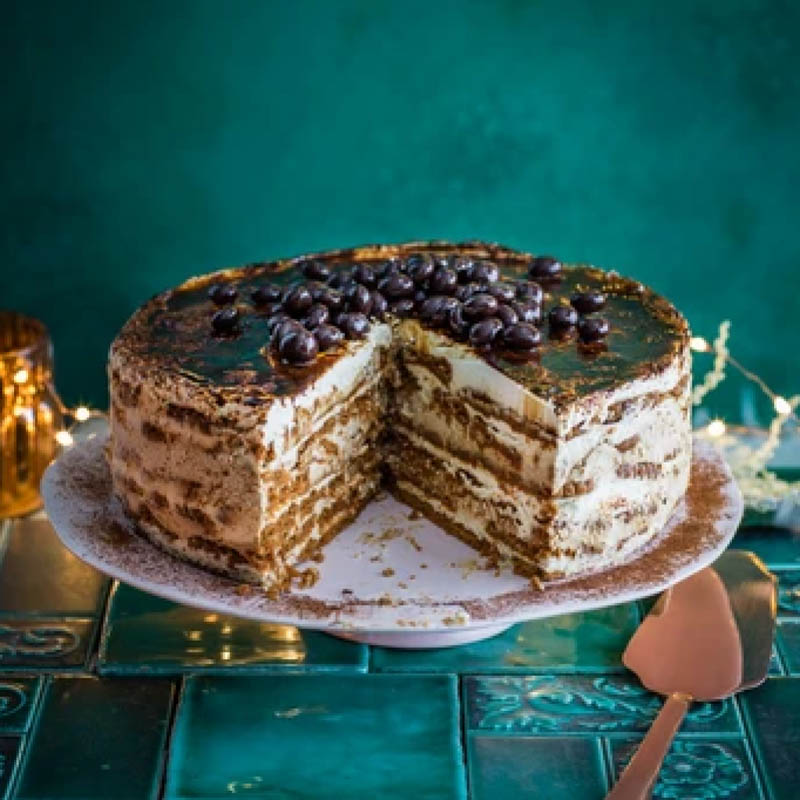 Coffee Cream Fridge Cake