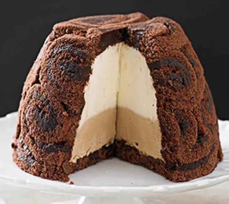 Boozy Tiramisu Bombe