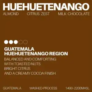 White Noise Coffee - Huehuetenango Guatemala