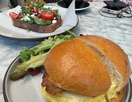 Ordered by Sean Liu at White Noise Coffee Manhattan