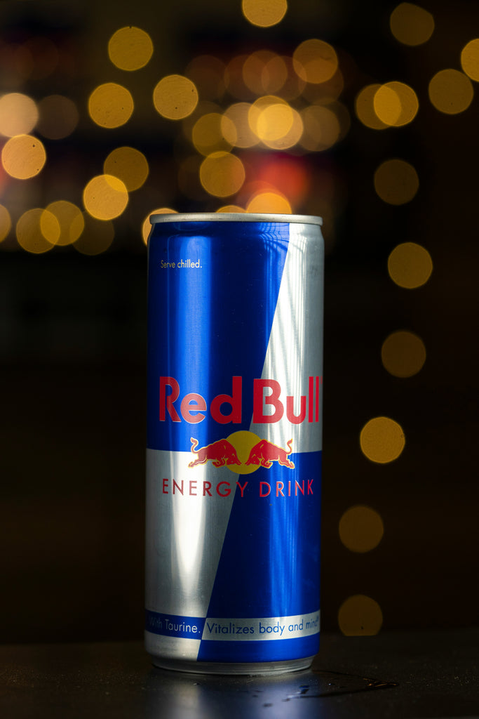 can of Red Bull energy drink