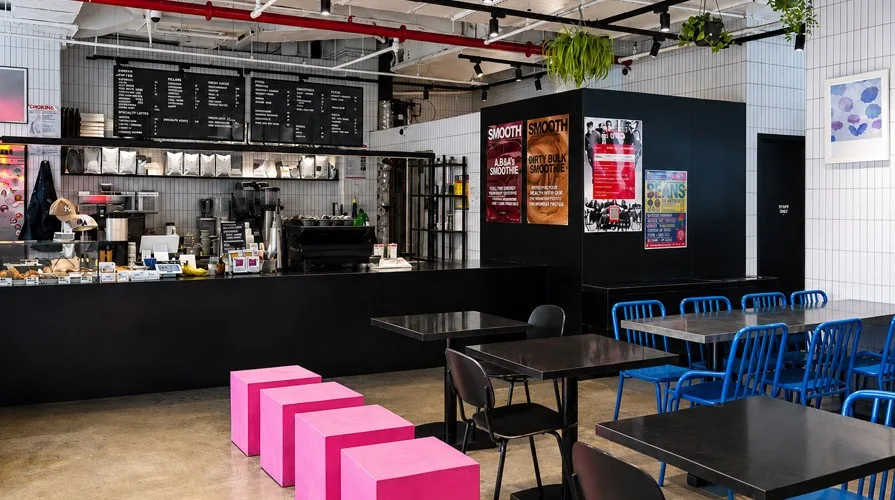 Downtown Brooklyn White Noise Coffee Shop