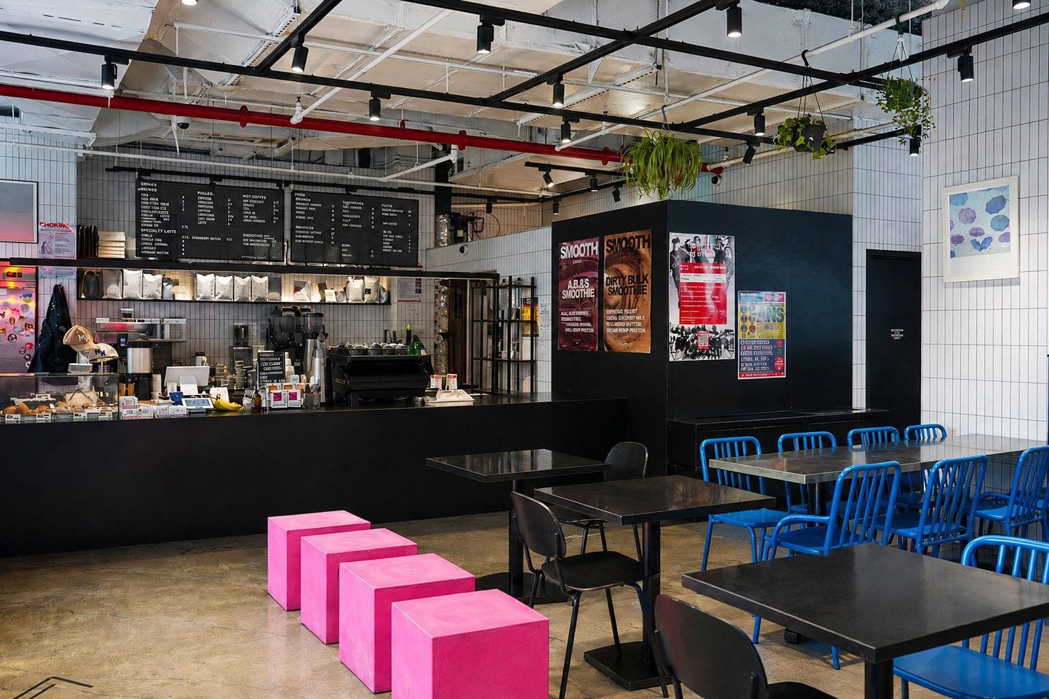 Downtown Brooklyn White Noise Coffee Shop